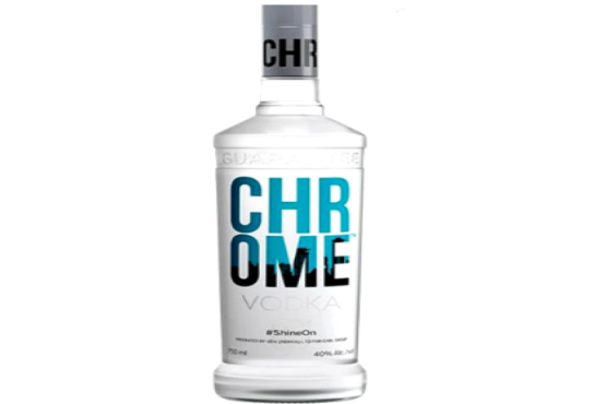 CHROME VODKA 750ML