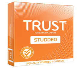 TRUST CONDOM STUDDED